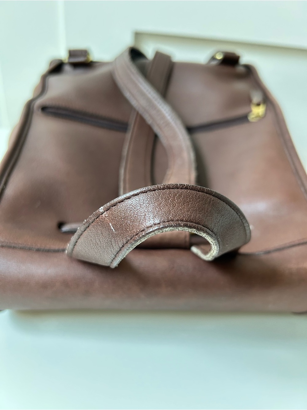 Vintage Coach Leather Backpack #9943 - Picture 15 of 15